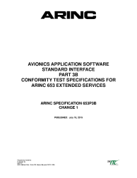 ARINC Specification 653P3BC1:2019