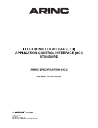ARINC Specification 840-2:2012