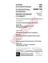 IEC 60050-195:1998/AMD1:2001