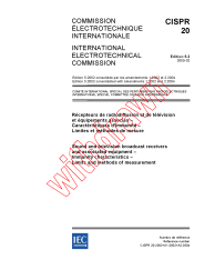 CISPR 20:2002+AMD1:2002+AMD2:2004 Consolidated