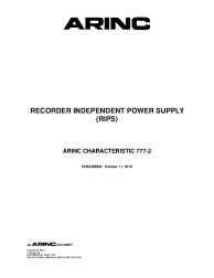 ARINC Characteristic 777-2:2010