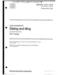 BS 5534-1:1978