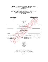 IEC 60368:1971/AMD1:1975