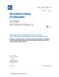 IEC 60749-32:2002+AMD1:2010 Consolidated