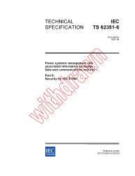 IEC TS 62351-6:2007