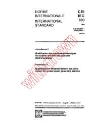 IEC 60780:1984/AMD1:1991