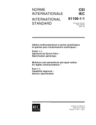 IEC 61156-1-1:2001