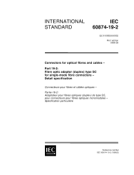 IEC 60874-19-2:1999