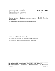 NBN EN 1264-1:1997