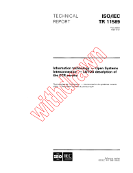 ISO/IEC TR 11589:1995