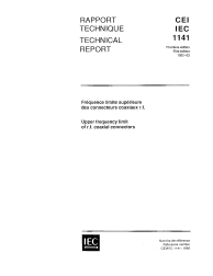 IEC TR 61141:1992
