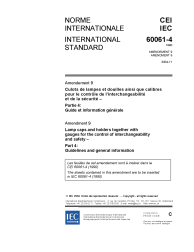 IEC 60061-4:1990/AMD9:2004