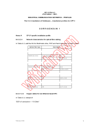 IEC 61784-5-3:2007/COR1:2009