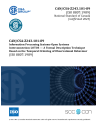 CSA ISO 8807:89 (R2023)