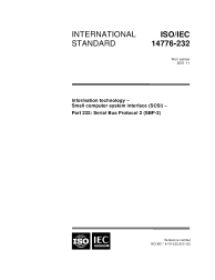 ISO/IEC 14776-232:2001