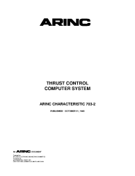 ARINC Characteristic 703-2:1983