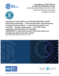 CSA ISO/IEC/IEEE 8802-1CB:20/A1:25