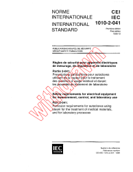 IEC 61010-2-041:1995
