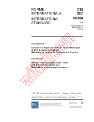IEC 60350:1999/AMD1:2005