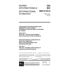 IEC 60512-23-3:2000