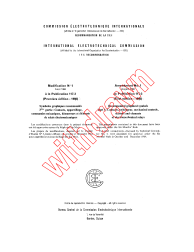 IEC 60117-3:1963/AMD1:1966