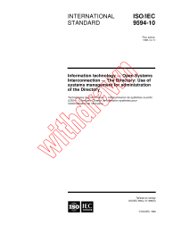 ISO/IEC 9594-10:1998