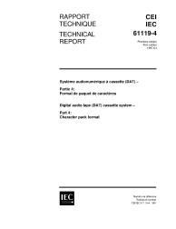 IEC TR 61119-4:1997