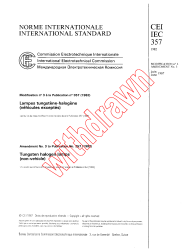 IEC 60357:1982/AMD3:1987