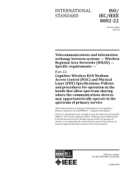 ISO/IEC/IEEE 8802-22:2022