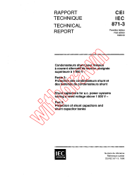 IEC TS 60871-3:1996