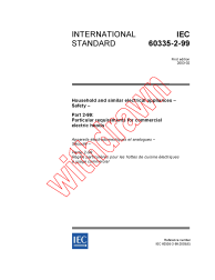 IEC 60335-2-99:2003