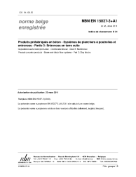 NBN EN 15037-3+A1:2011