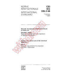 IEC 60335-2-56:1990