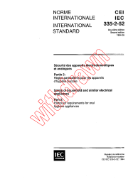 IEC 60335-2-52:1994