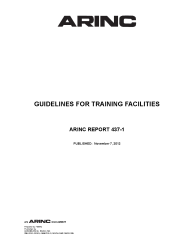 ARINC Report 437-1:2012