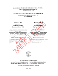 IEC 60092-5:1965/AMD3:1972