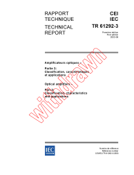 IEC TR 61292-3:2003