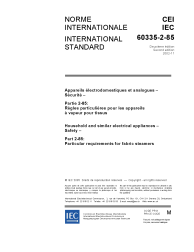 IEC 60335-2-85:2002