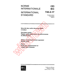 IEC 60745-2-17:1989