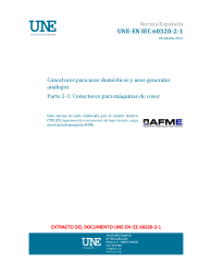 UNE-EN IEC 60320-2-1:2021