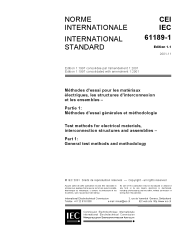 IEC 61189-1:1997+AMD1:2001 Consolidated