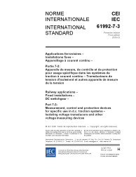 IEC 61992-7-3:2006