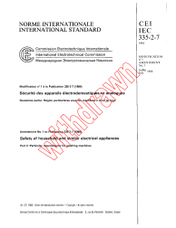 IEC 60335-2-7:1984/AMD1:1988