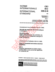 IEC 60335-2-6:1986/AMD2:1990