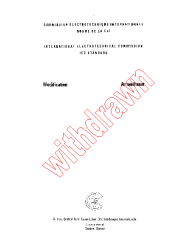 IEC 60244-9:1982/AMD1:1983