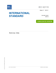 IEC 62115:2017+AMD1:2025 Consolidated