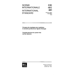 IEC 60481:1974