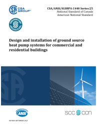 CSA/ANSI/IGSHPA C448 SERIES:25