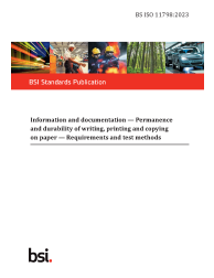 BS ISO 11798:2023