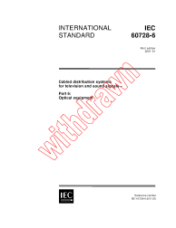 IEC 60728-6:2001